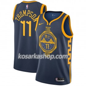 Dres Golden State Warriors Klay Thompson 11 Nike 2018-19 City Edition Navy Swingman